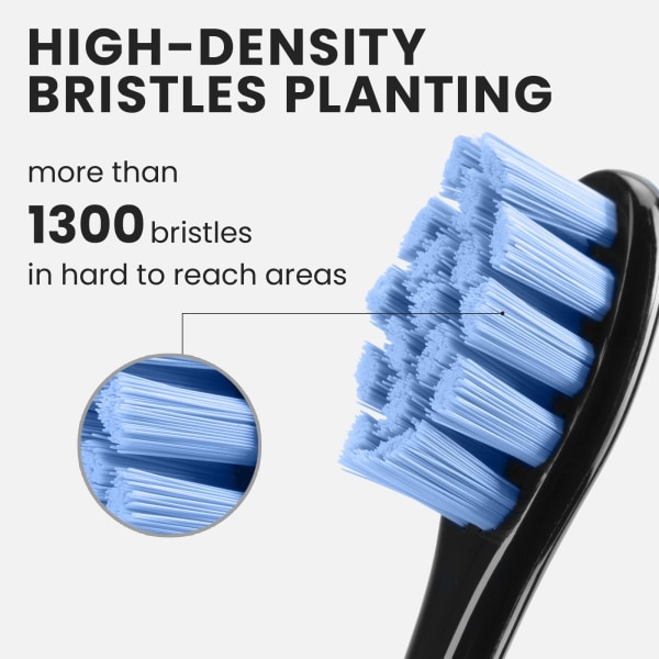 10 udskiftningshoveder til elektriske tandbørster til Oclean Pink blå