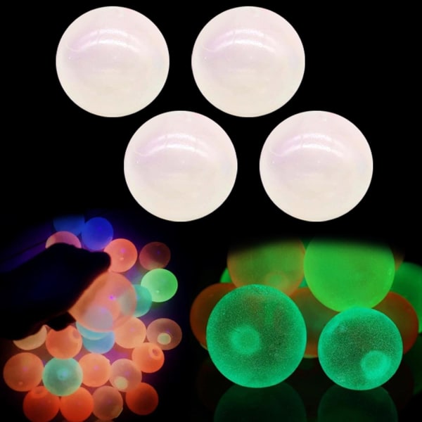 Lumiballs, Dreamballs - Ultimate 4pc Set, Dream Balls Glow in The Dark That Stick, The Dream Balls, Dream Balls That Come Back, Return to You, Bo Grön 4st