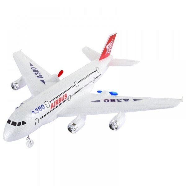 2,4G A380 RC-fly 2CH Fixed Wing Fjernbetjening Fly Dual Power Glider Legetøj 1 set