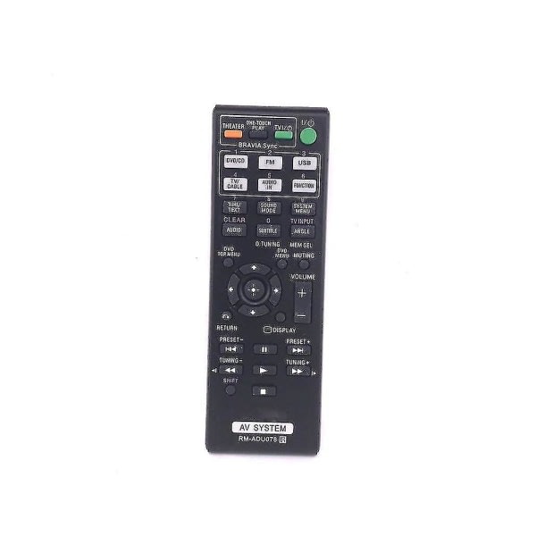 Udskift Rm-adu078 til Sony Audio Video Av System Fjernbetjening Davdz170