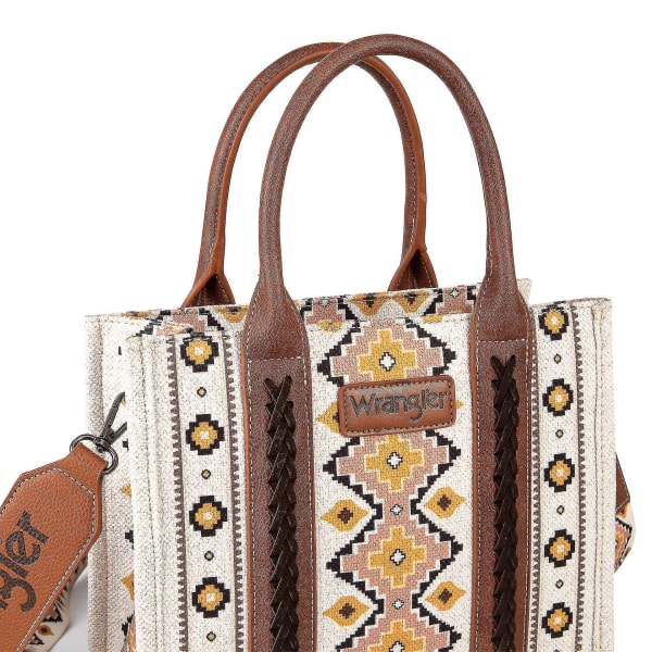 Wrangler Tote Bag Western Plånböcker För Kvinnor Shoulder Boho Aztec Handväskor