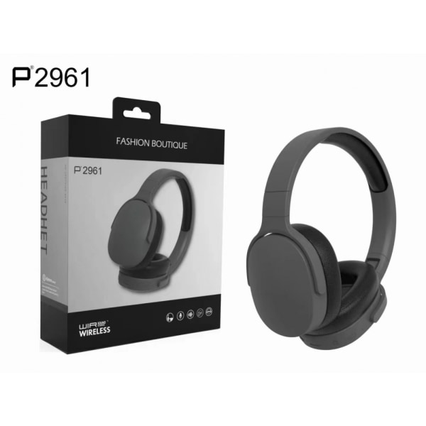 P2961 Trådløst Bluetooth-hodesett Head-montert Universal Noise Reduction Mobile Gaming E-Sports Headset Vitality Orange