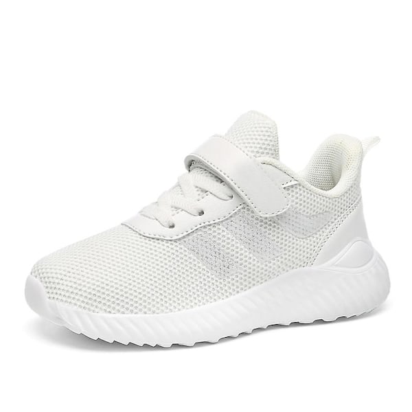 Sneakers til børn Skridsikre åndbare sportsløbesko H623 Hvid White 38