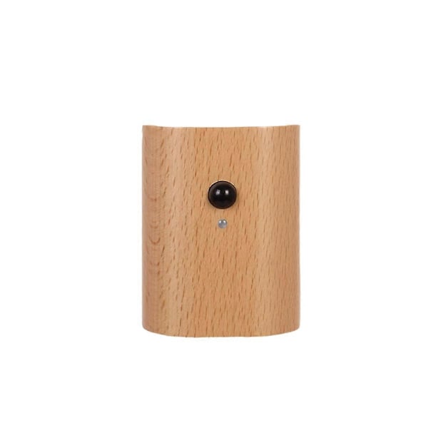 Tre LED Vegglampe Menneskekroppssensor Infrarød Nattlampe USB Lading Skap Garderobelampe B