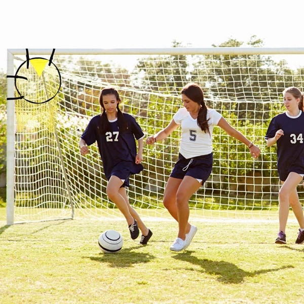 Fodbold Træning Skydning Net Udstyr Træning Mål Net Gul Yellow (45 * 60cm)