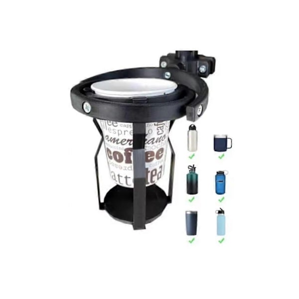 Gyroskopisk Kopholder, Gyrgo Kopholder Expander Gyroskopisk, 3D-Printet - WELLNGS black