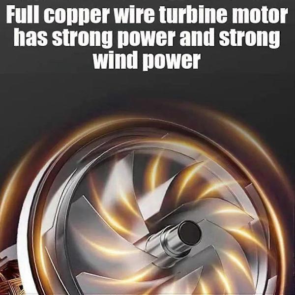 2025 Seese Johdoton Lehtipuhallin Kannettava Turbo Jet Puhallus Red