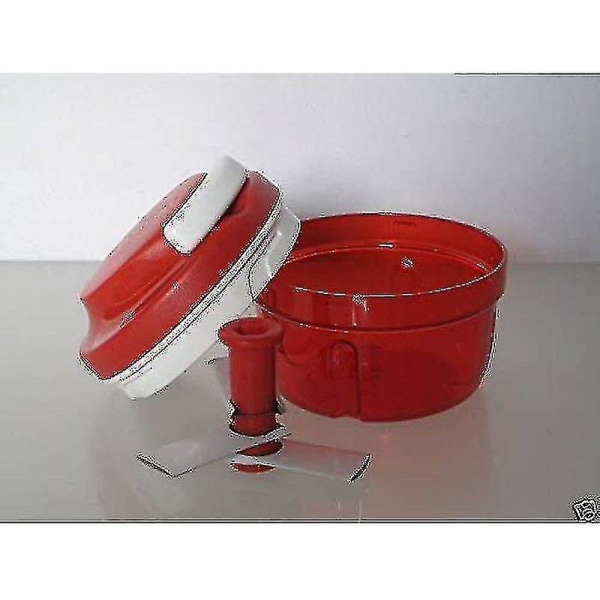 Tupperware Chef Turbo-kokk Rot D158 Zwiebeln Zerkleiner Speedy Boy Zwiebelschneider 27357