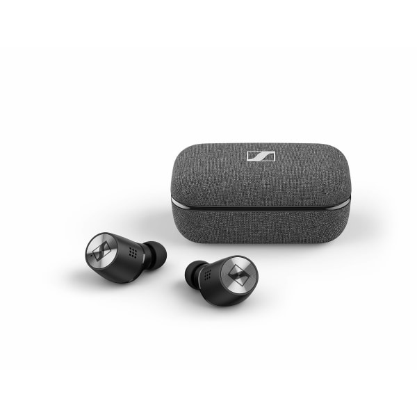 Sennheiser Consumer Audio Momentum True Wireless 2 - Bluetooth -korvakuulokkeet aktiivisella melunvaimennuslla, Smart Pause -toiminnolla, mukautettavalla kosketusohjauksella Svart