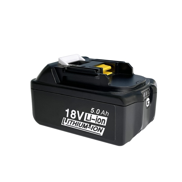 2-paks kompatibelt Makita 18v batteri 5,0 Ah Lxt Li-ion Bl1850b trådløs, ny 2 st