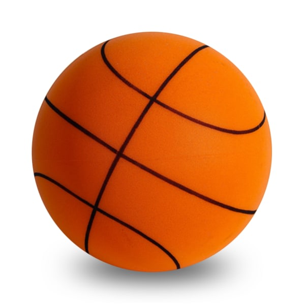 Tyst basketboll obelagd skumboll 22cm