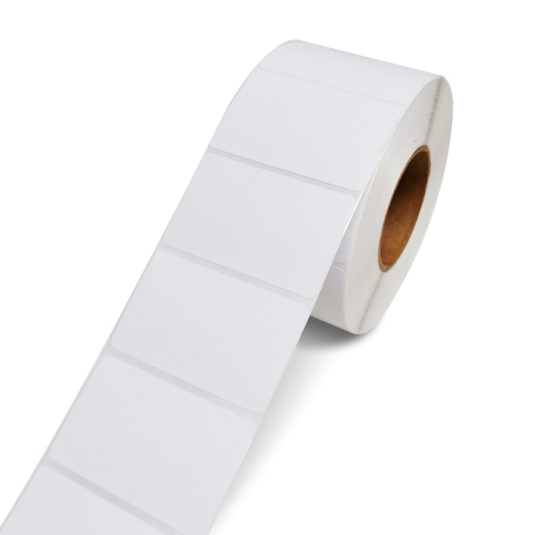 1000 stycken vita självhäftande etiketter, självhäftande köksetiketter med 5 x 3 cm
