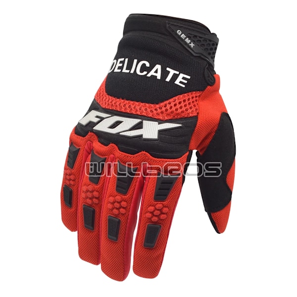 Delicate Fox Hansker Mx Bmx Dirt Bike Guantes Sykling Dirt Bike Mtb Dh Race Enduor Motocross Mountain Bicycle Luvas For Menn Blå Blue XXL
