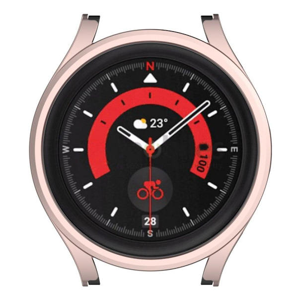 Samsung Galaxy Watch 5 Pro cover - Rødguld Pink