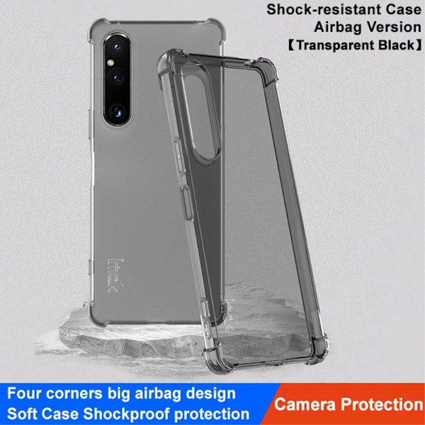 Lux-Case Airbag-skydd för Sony Xperia 1 V Transparent
