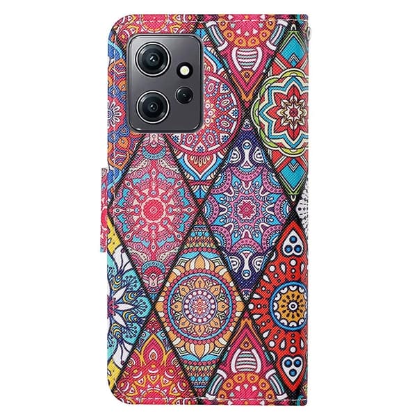 Wonderland Xiaomi Redmi Note 12 Flippetui - Rhombus Totem Multicolor