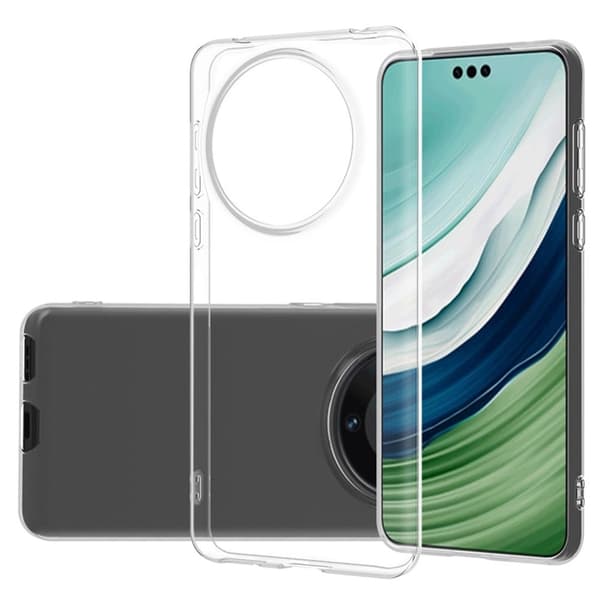 Erittäin ohut läpinäkyvä kotelo Huawei Mate 60 Pro:lle Transparent