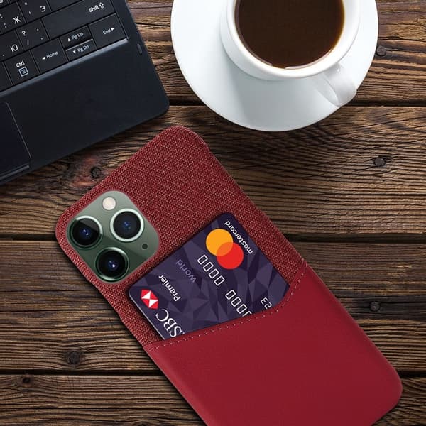 Bofink iPhone 15 Pro Max Kort Cover - Rød Red
