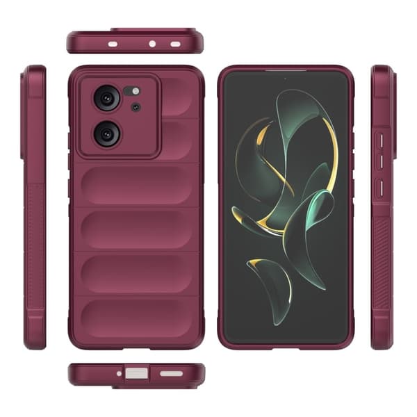 Mjukt greppformat Xiaomi Redmi K60 Ultra skal - Röd Röd