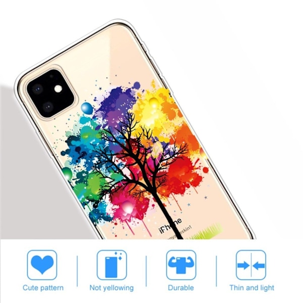 Deco iPhone 11 deksel - Tre Multicolor