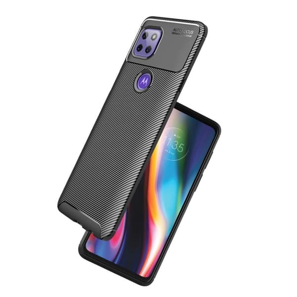 Carbon Shield Motorola Moto G 5G etui - sort Black