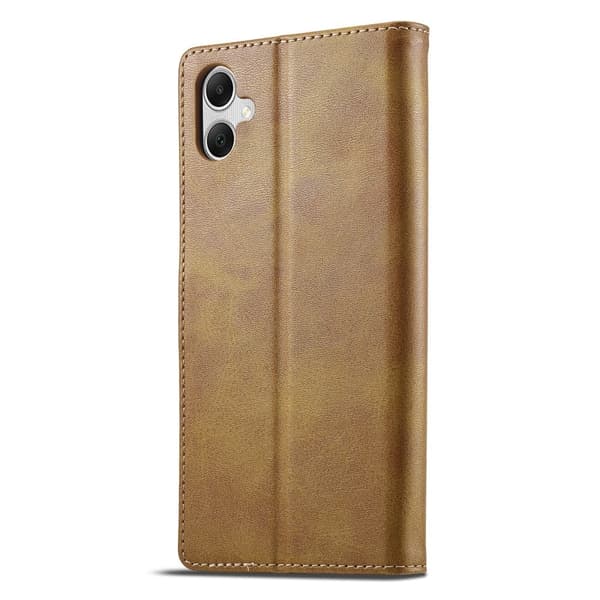 LC.Imeeke Samsung Galaxy A05 läderfodral - Gul Gul