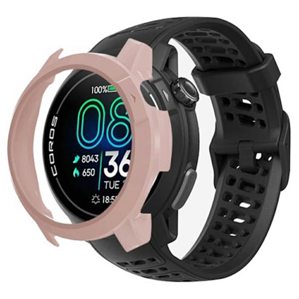 Coros Pace Pro Smartwatch Protective Case Bump Resistant Hard Deksel - Midnight Blue Pink