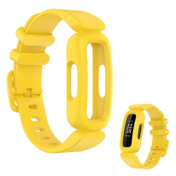 Fitbit Ace 3 / Inspire 2 integreret urrem - Gul Yellow