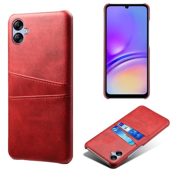 Dual Card Samsung Galaxy A05 kotelot - Punainen Red