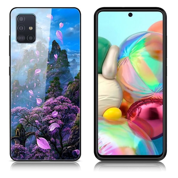 Fantasy Samsung Galaxy A71 cover - Ståltråd Multicolor