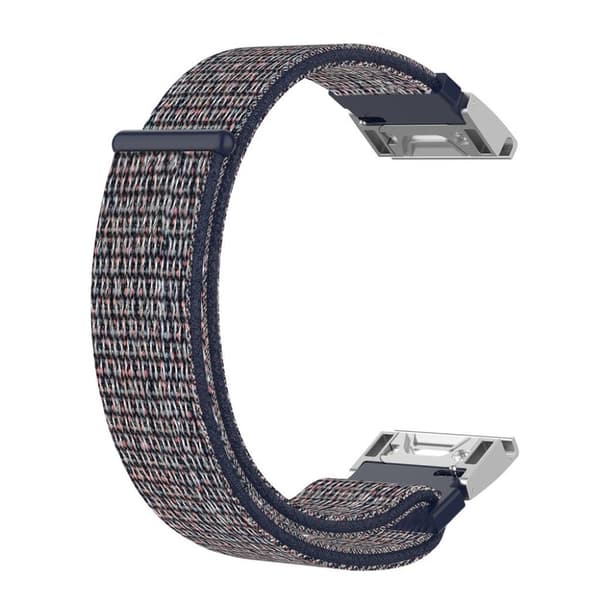 Garmin Fenix 5S kardborre och nylon - Marinblå Blå