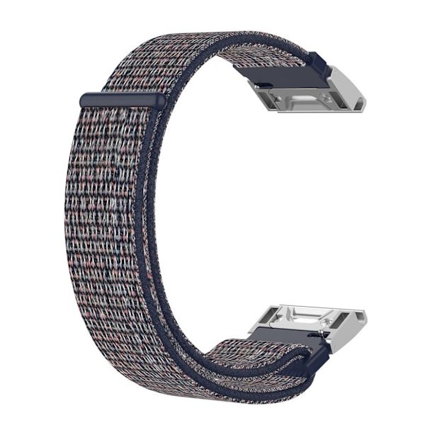 Garmin Fenix 5S velcro nylon - mørkeblå Blue