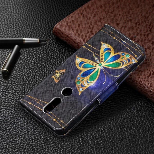 Wonderland Nokia 2.4 fodral -Guld Guld