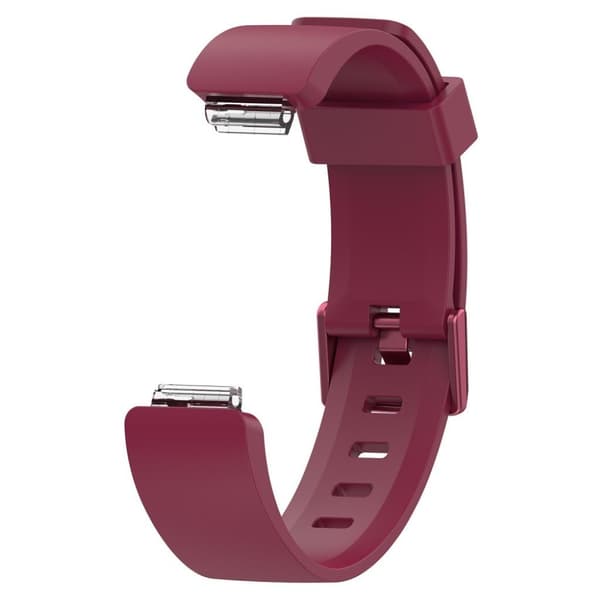 Fitbit Inspire / Inspire HR silikoneurrem - størrelse: S / vinrød Red