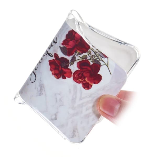 Marble Samsung Galaxy M20 deksel - Vær takknemlig marmor Red