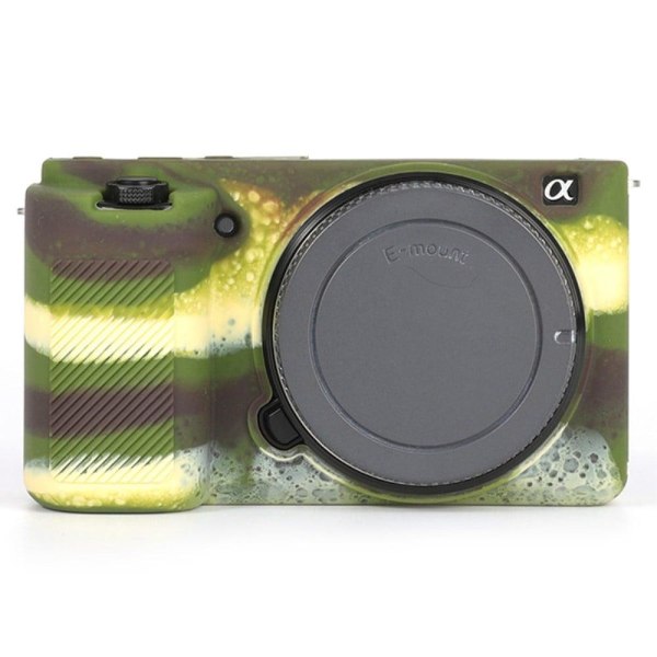 Sony ZV-E10 silicone cover - Camouflage Grön