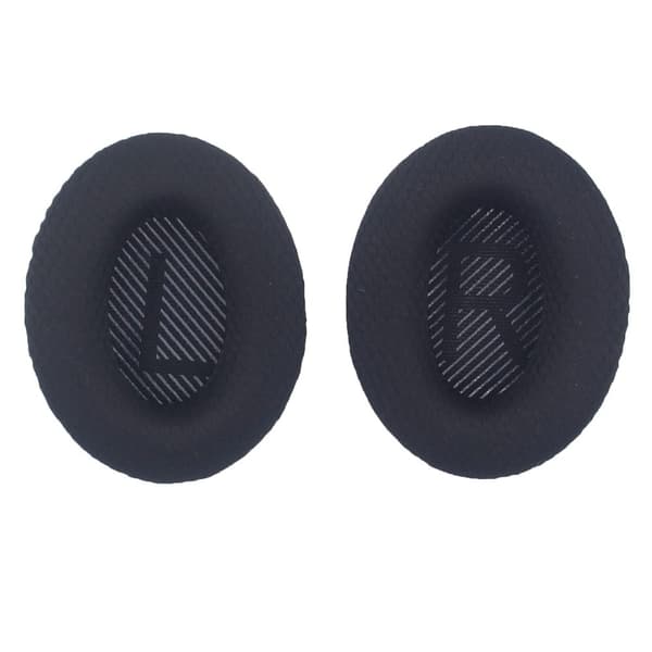 JZF-526 1 Pair Bose QuietComfort 35 Headphone Replacement Mesh Cloth Ear Pads Cushions - Black Black