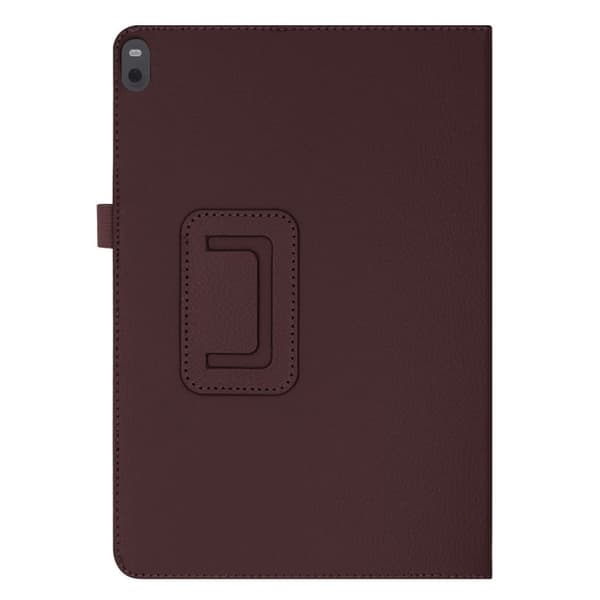 Lenovo Tab P10 Litchi Skinnetui - Mokka Brown