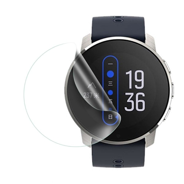 38 mm Suunto 9 Peak HD skærmbeskyttelse Transparent