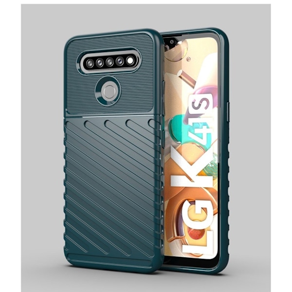 Thunder LG K51s / K41s Etui - Grøn Green