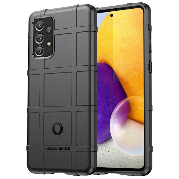 Rugged Shield Samsung Galaxy A73 cover - Sort Black