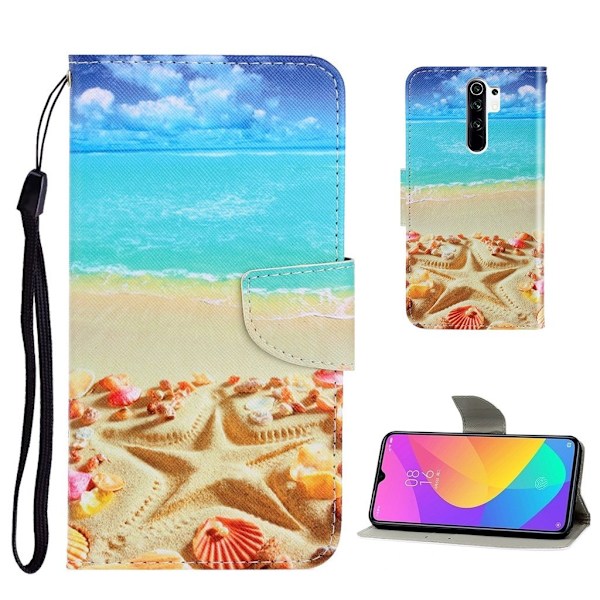 Wonderland Xiaomi Redmi 9 Flippetui - Strand Multicolor