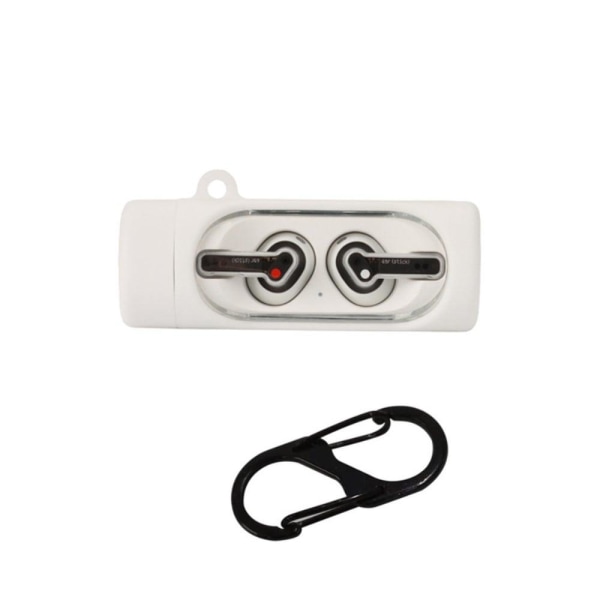 Nothing Ear silicone case with buckle - White Vit