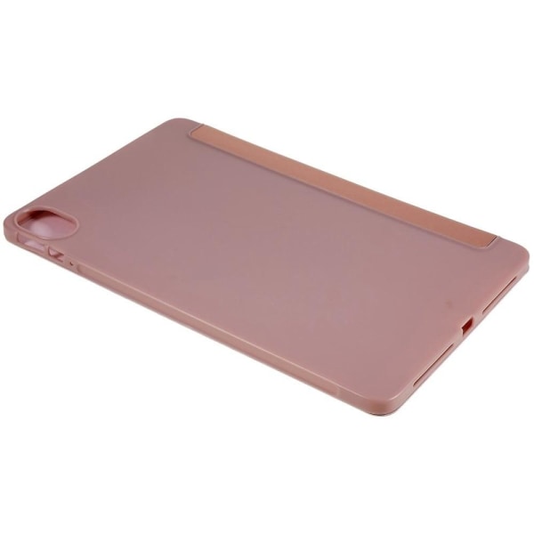 Tri-fold läderfodral för Honor Pad 8 - Roséguld Rosa