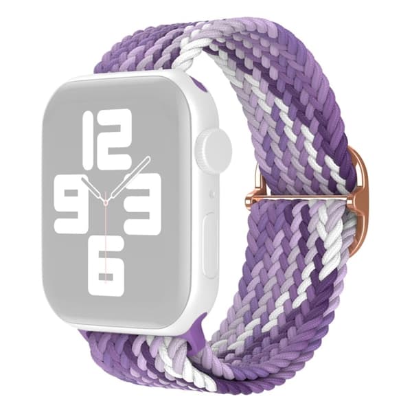 Apple Watch (41mm) nylonkellohihna - Gradientti Violetti Purple