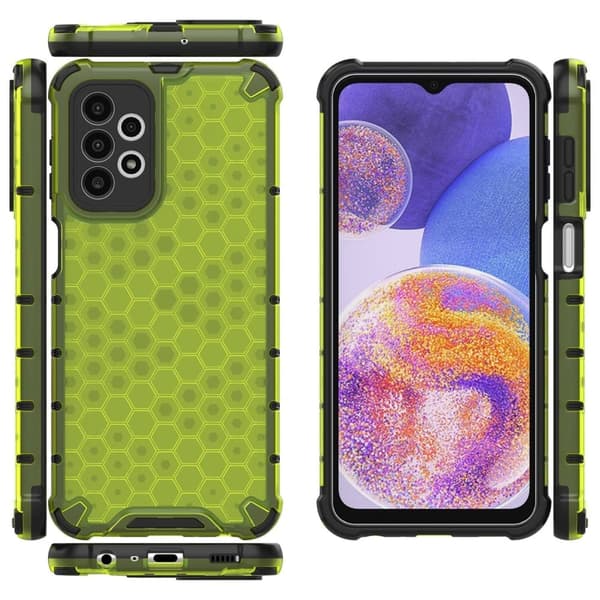 Bofink Honeycomb Samsung Galaxy A23 deksel - Grønn Green
