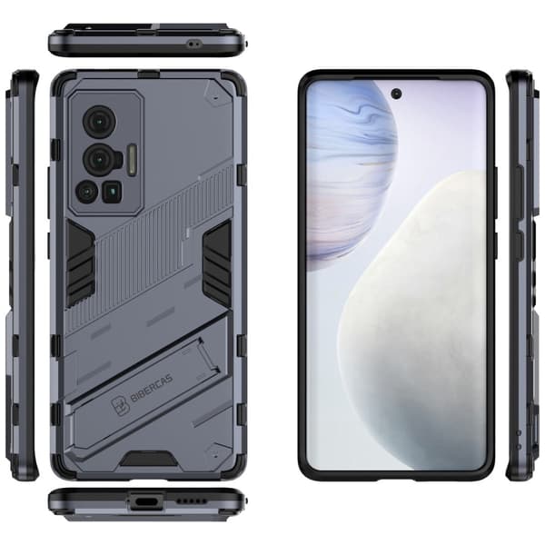 Støtsikkert hybriddeksel for Vivo X70 Pro - Mørkeblå Blue