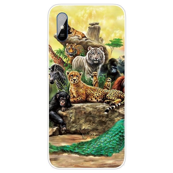 Deco Xiaomi Redmi 9A Etui - Dyr Yellow