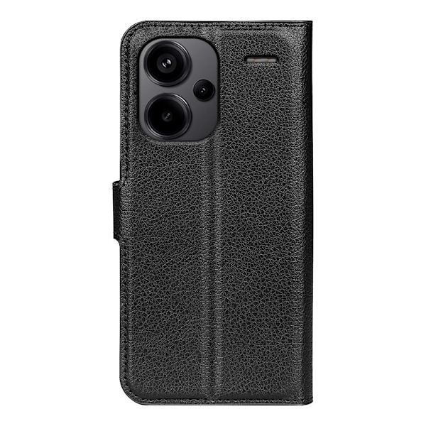 Classic Xiaomi Redmi Note 13 Pro+ Flippetui - Svart Black