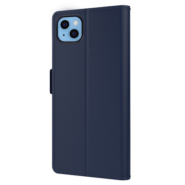 iPhone 13 etui med makeup-spejl i smart design - Blå Blue